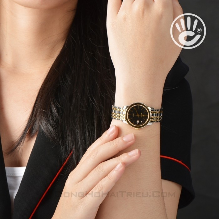 OP 5696LSK-D – NỮ – KÍNH SAPPHIRE – QUARTZ (PIN) – DÂY KIM LOẠI