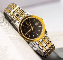 OP 5696LSK-D – NỮ – KÍNH SAPPHIRE – QUARTZ (PIN) – DÂY KIM LOẠI